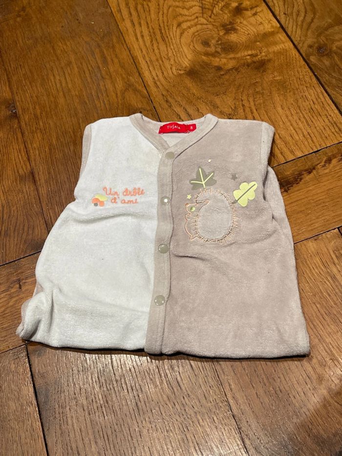 👶 lot 5 Pyjamas hiver bébé - Taille 6 mois - Comme neuf 👶 - photo numéro 7