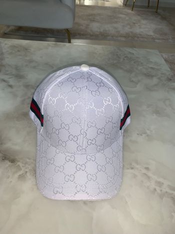 Casquette Gucci blanc