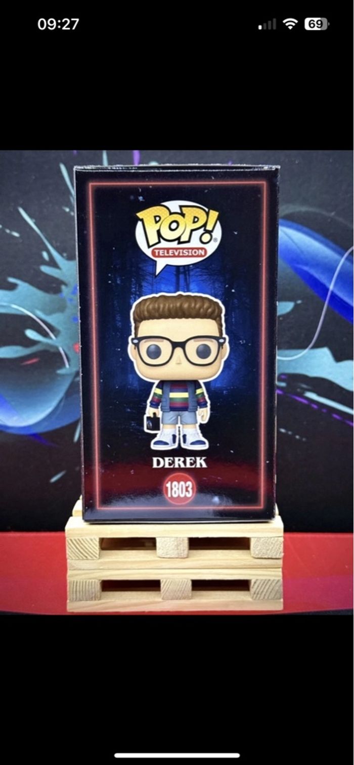 Funko Pop Stranger Things - Derek Turnbow Exclusive Edition #1803 - Presale