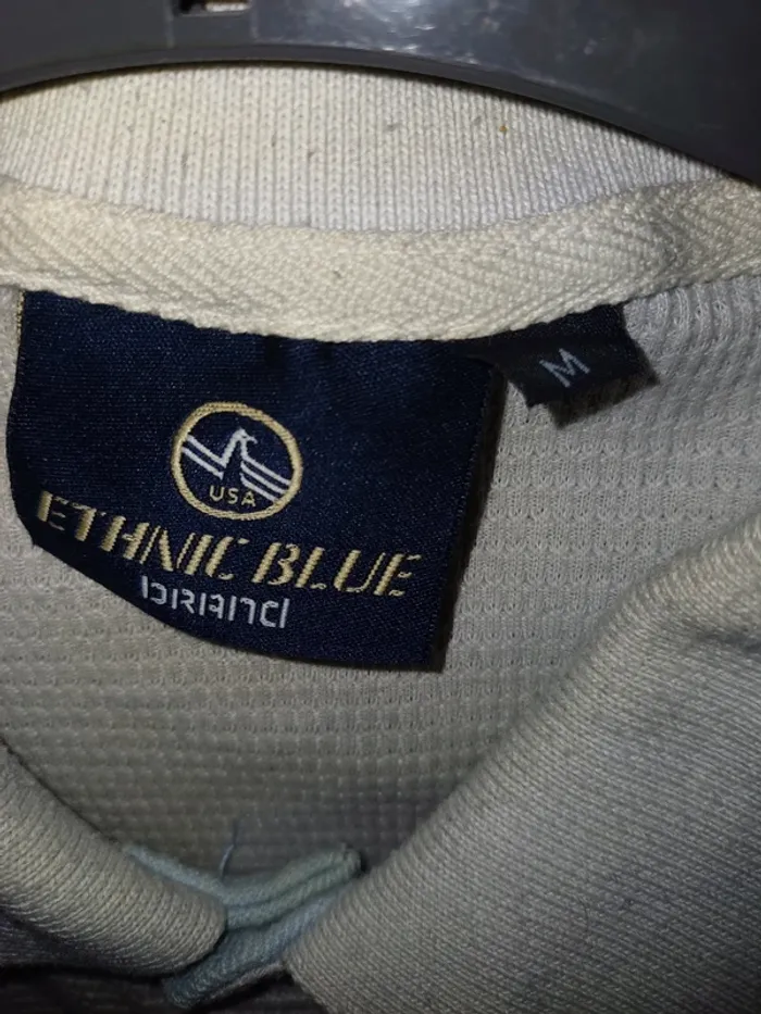 Polos Ethnic  Blue - photo numéro 3