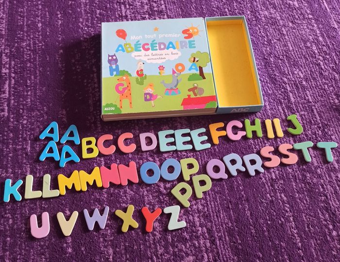 Mon tout premier abécédaire lettres aimantées Auzou