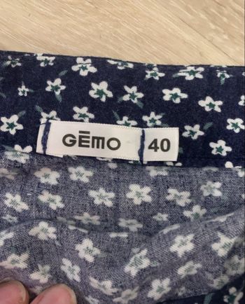 Jupe short à fleur