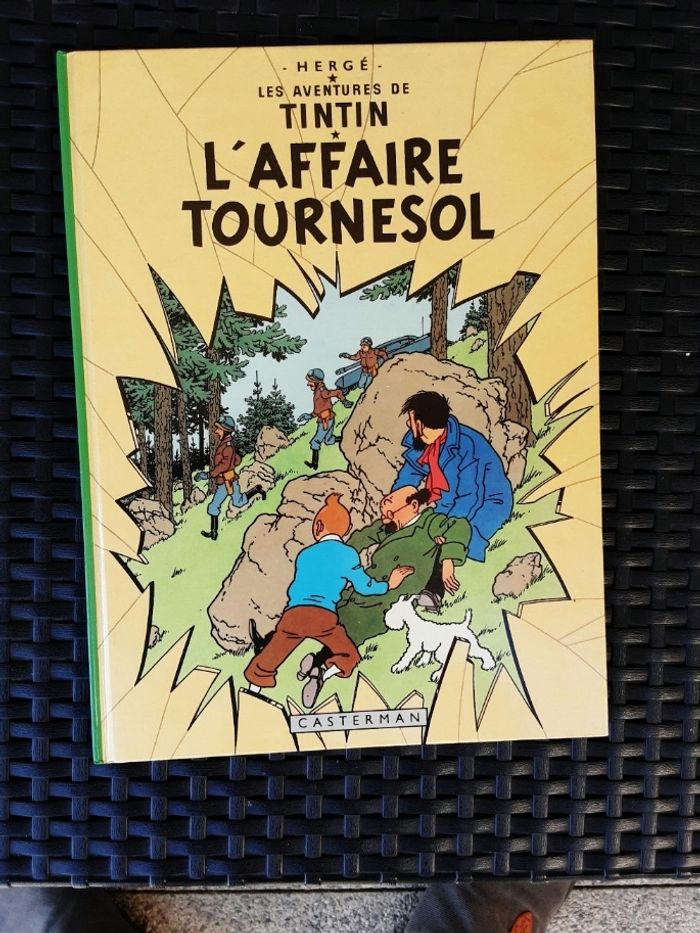 Bd herge les aventures de tintin l affaire tournesol édition 1993