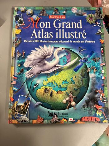 Livre Mon grand atlas illustré