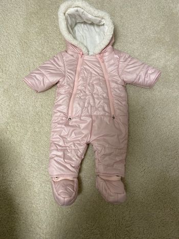 Combinaison  fille hiver rose