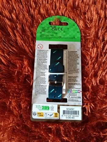 Montre digitale led Minecraft