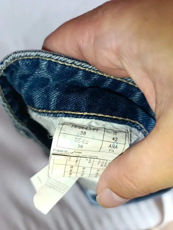Short en jean Pimkie taille 38 - photo numéro 3