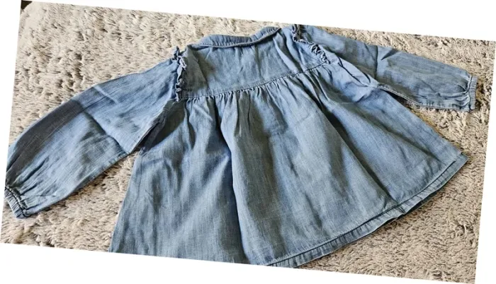 Blouse effet jeans - photo numéro 5