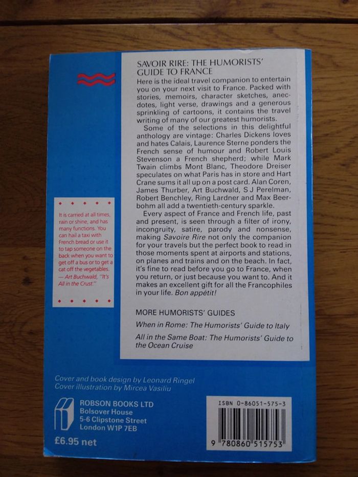 Savoir Rire: The Humorists Guide To France - photo numéro 3