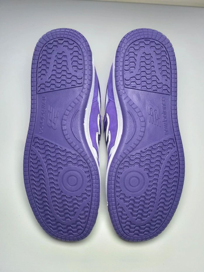 Baskets New Balance 480 violette pointure 39.5 neuves avec boîte - photo numéro 8