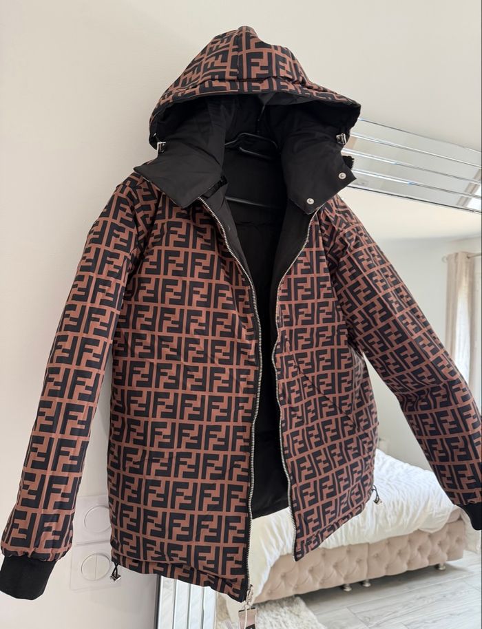 Doudoune Fendi réversible
