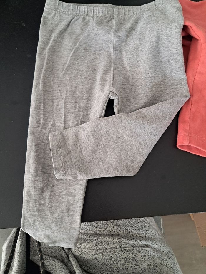 Ensemble 18 mois T-shirt ml grain de ble et legging la halle - photo numéro 3
