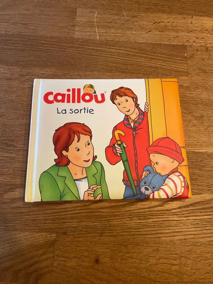 Livre Caillou La sortie