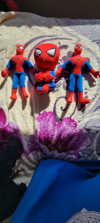 Lot Peluche Spider Man