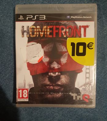 Homefront ps3 game new sealed pal fr thq fps war home front