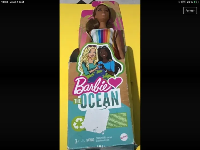 Poupée barbie océn neuve - photo numéro 2
