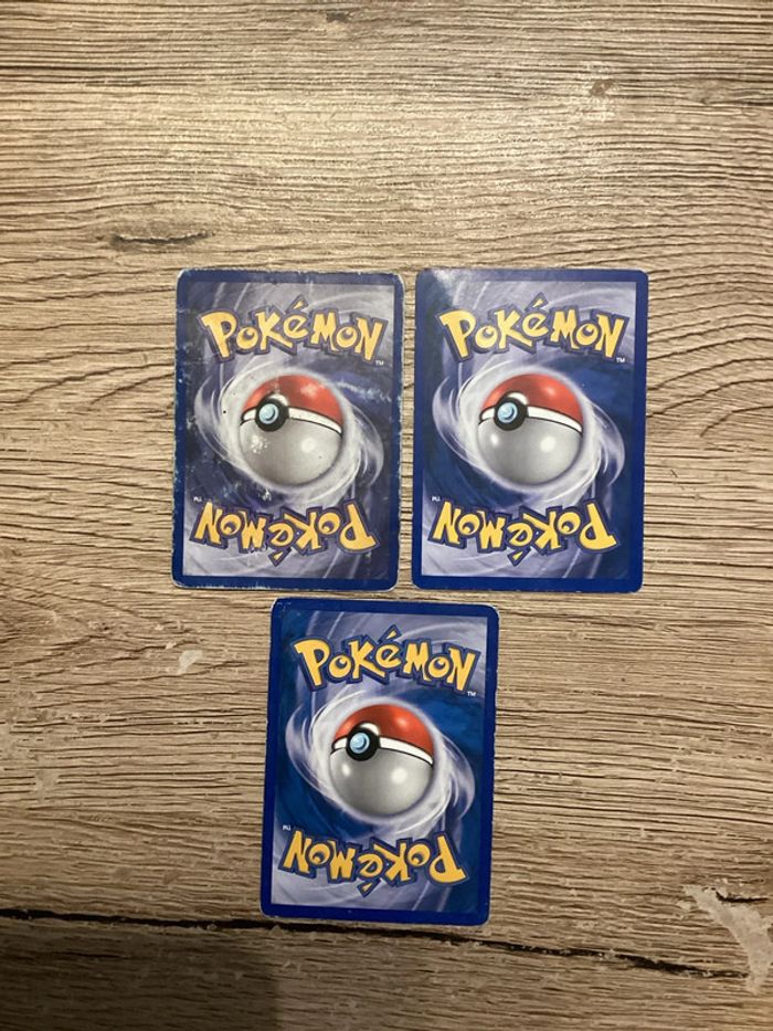 lot de 3 cartes Pokémon wizards année 2000 et 2002 - photo numéro 2