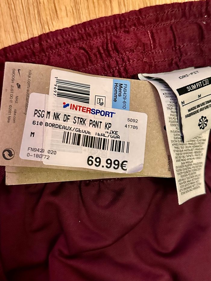 Paris St-Germain strike pant unisex survêtement - photo numéro 9