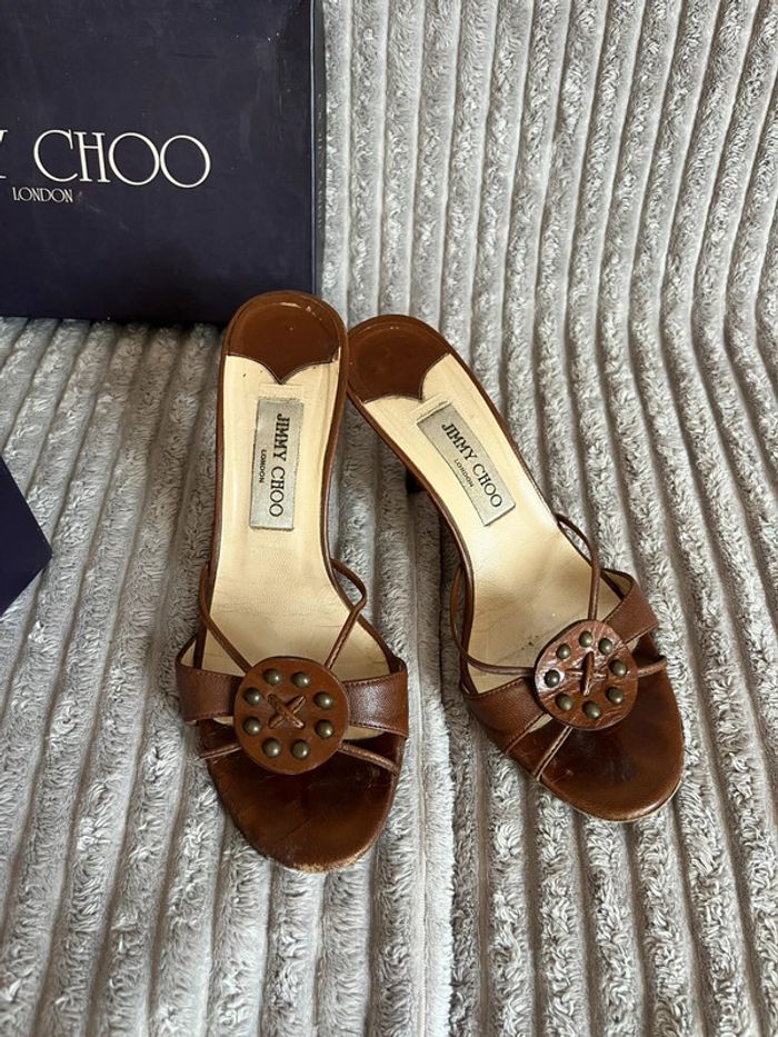 Talons Jimmy Choo authentiques - modèle “Clare Kid” - 38