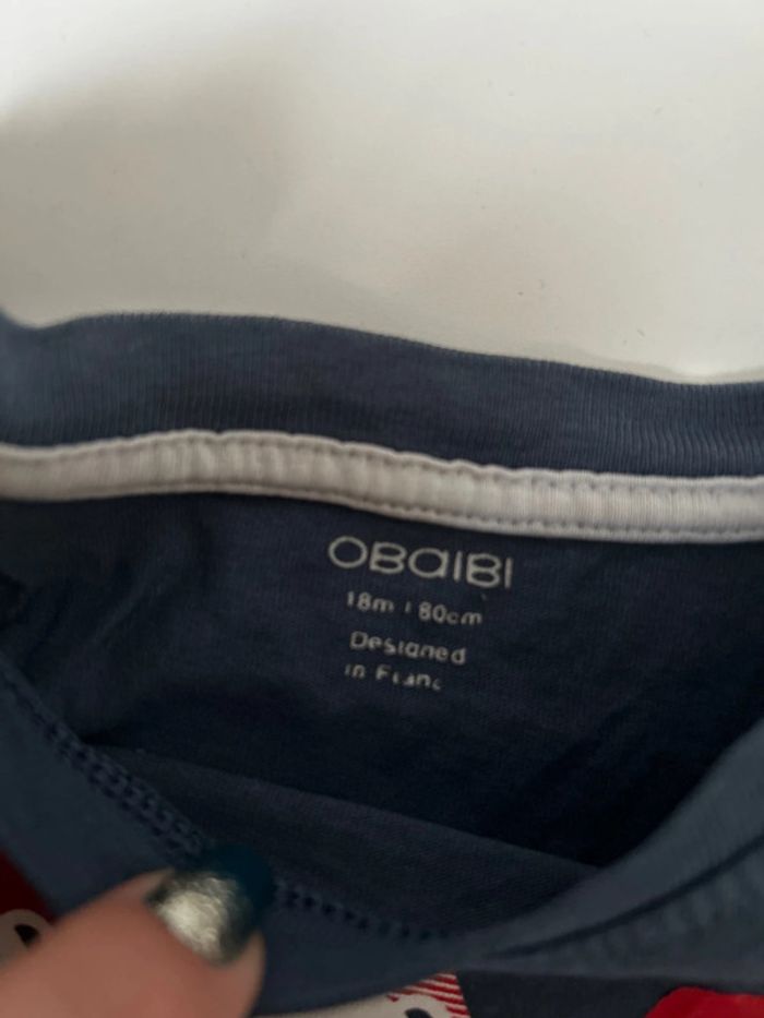 Tee shirt obaibi 18 mois - photo numéro 3