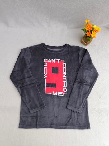 Haut de pyjama garçon Tex 9-10 ans