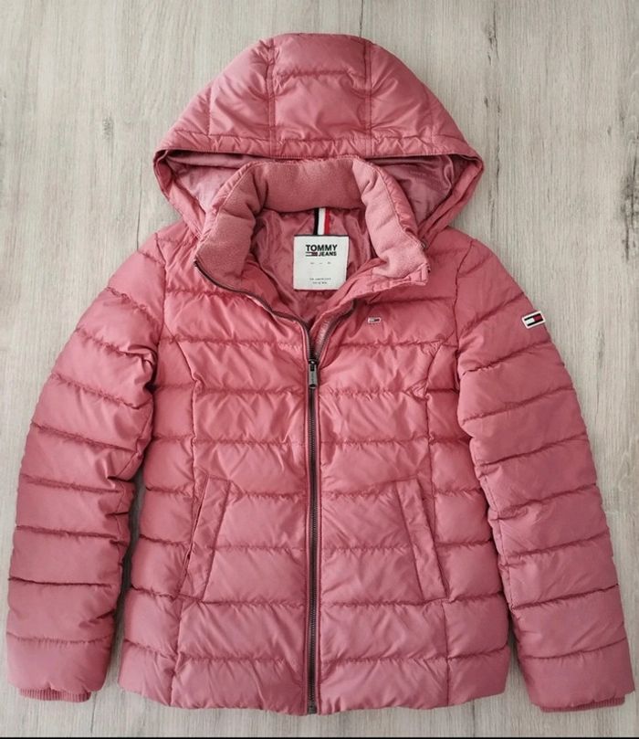 Doudoune Tommy Hilfiger rose TXS - photo numéro 2