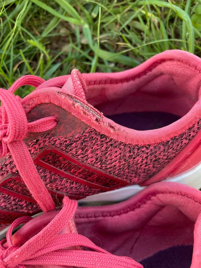 Basket adidas rose/rouge - photo numéro 9