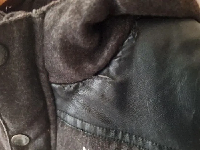 Manteau zippé gris marron garçon Gémo 18 mois - photo numéro 4