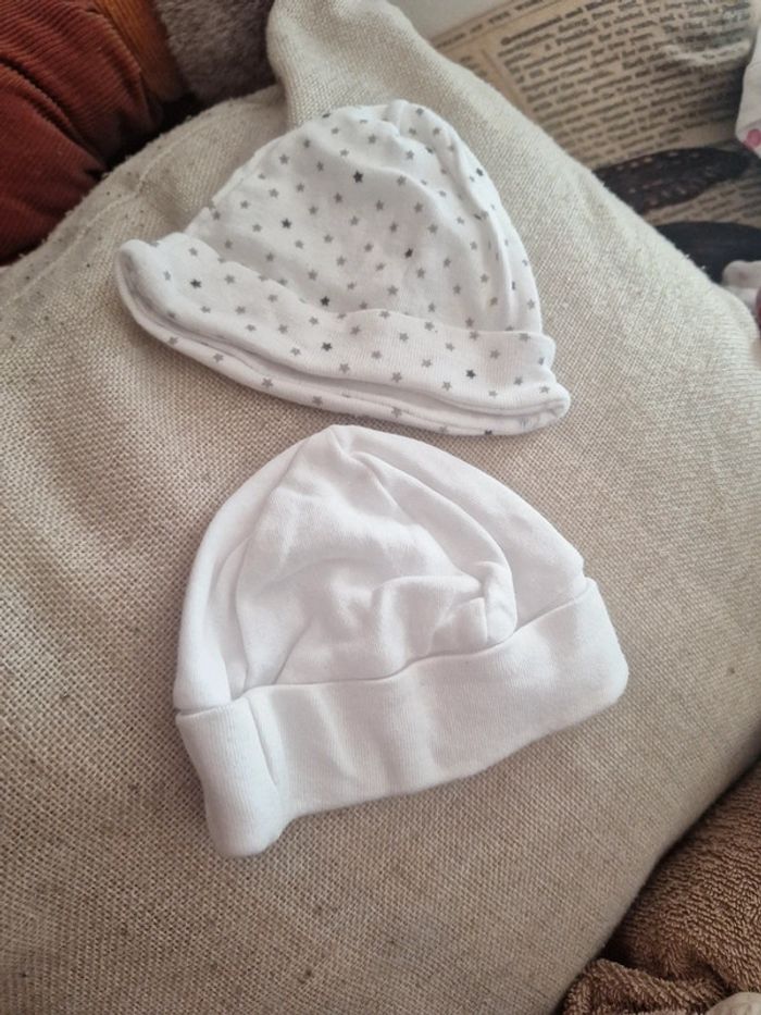 2 bonnets naissance - photo numéro 2