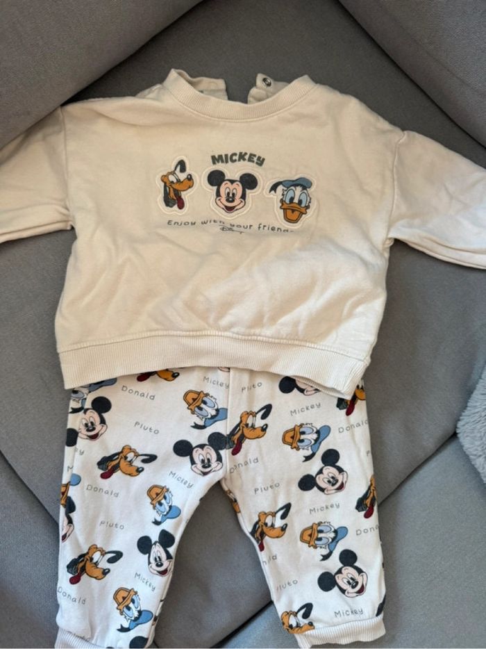 Ensemble Mickey garçon 9 mois
