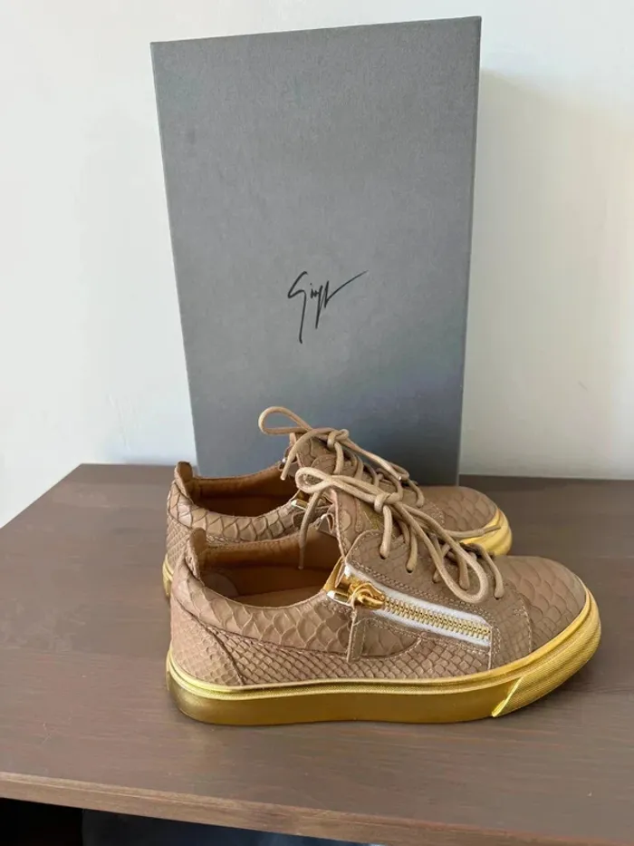 Sneakers Giuseppe Zanotti "August" - Neuves, État Irréprochable ! - photo numéro 3