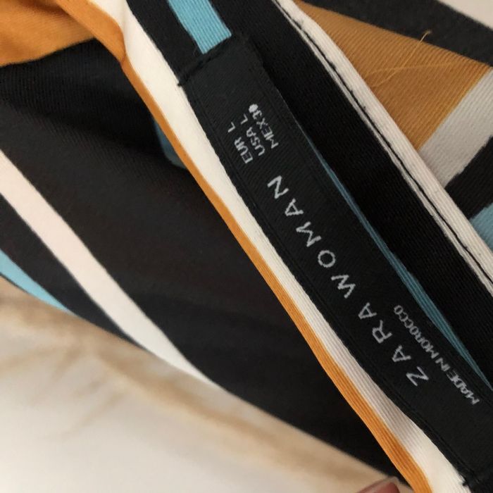 Jupe longue satinée Zara L - photo numéro 5