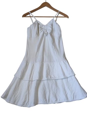 Robe blanche en Lin L / 40