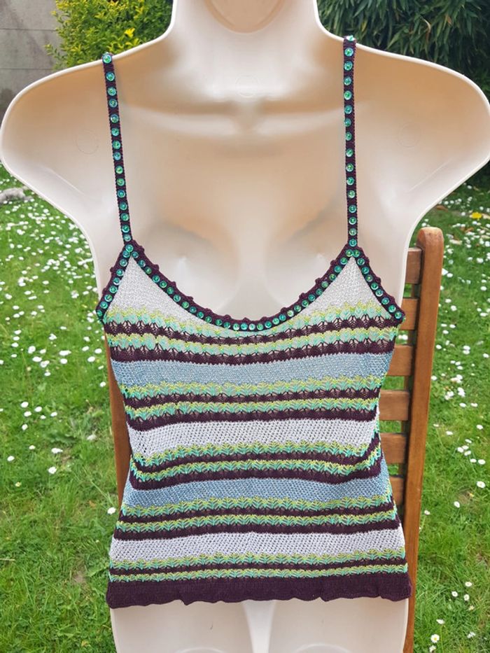 Duo Top et Gilet Crochets - photo numéro 11