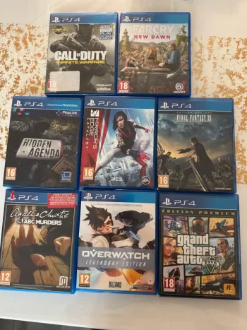 Lot de jeux ps4