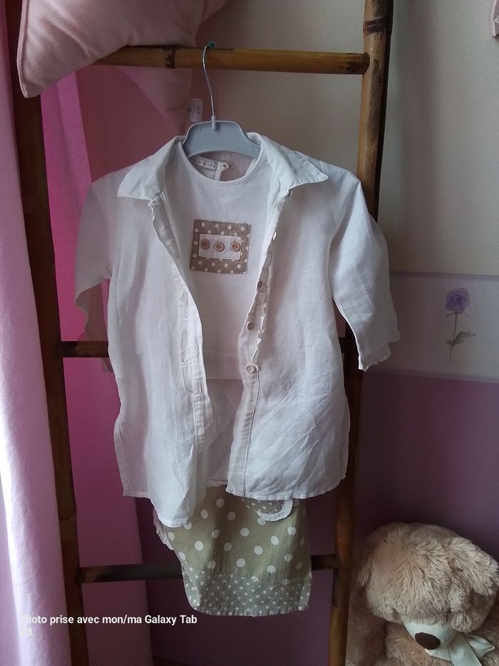Ensemble fille 2 ans