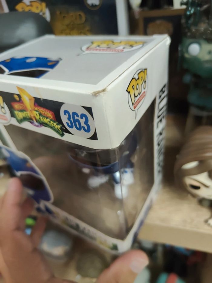 Funko pop blue ranger 363 Power rangers mighty Morphin - photo numéro 8