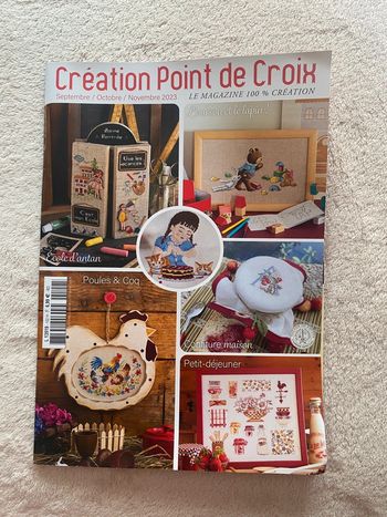 Magazine création point de croix