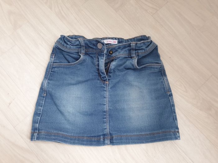 Jupe courte en jean