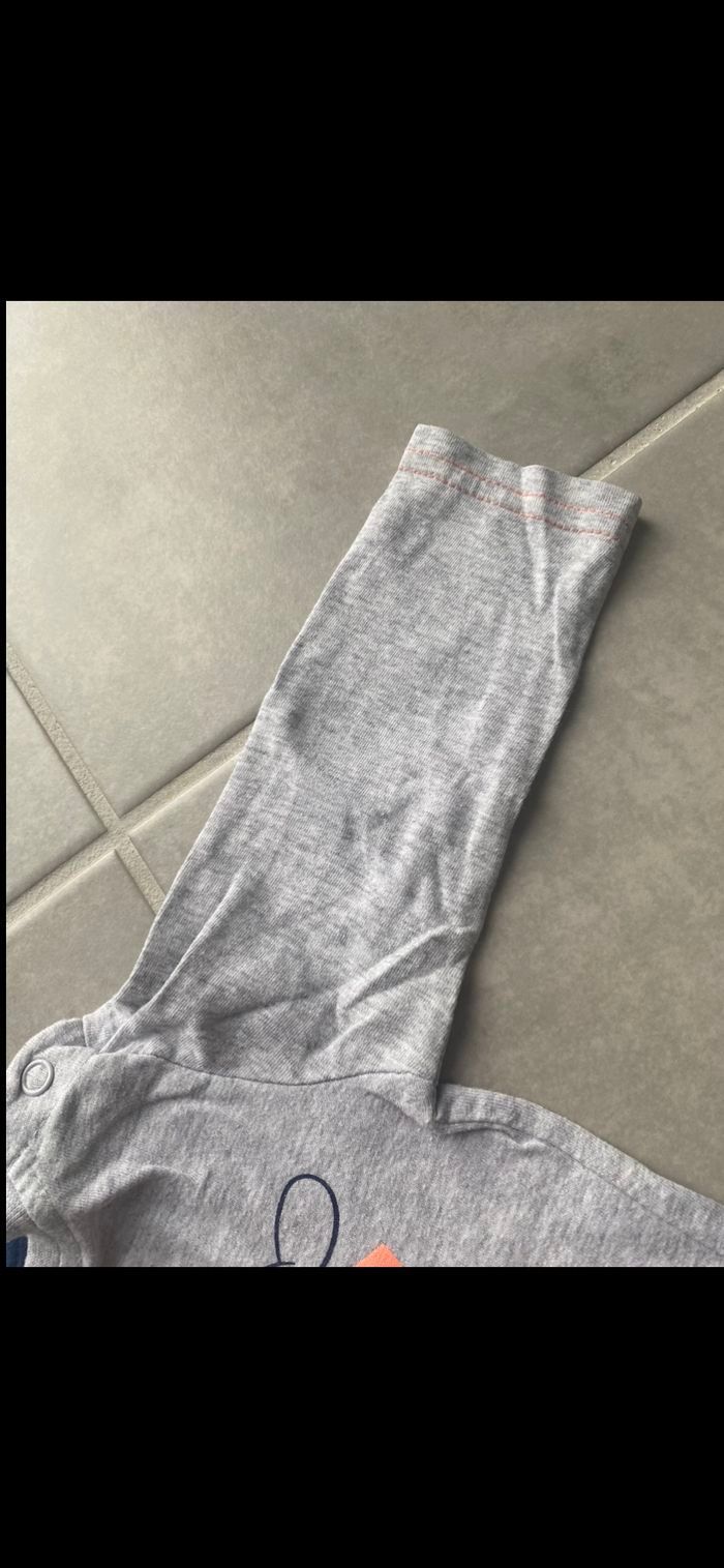 Tee shirt manches longues Winnie l'Ourson Disney 6 mois - photo numéro 7