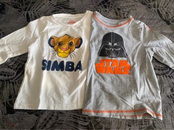 Lot de deux manches longues