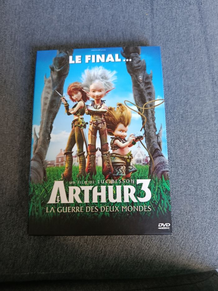 DVD arhtur 3