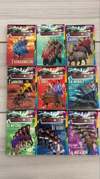 Lot livres « Animorphs »