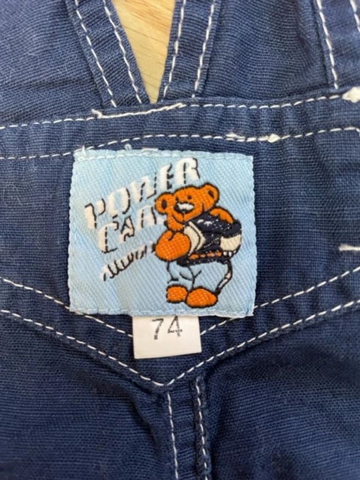 salopette bleu - photo numéro 3