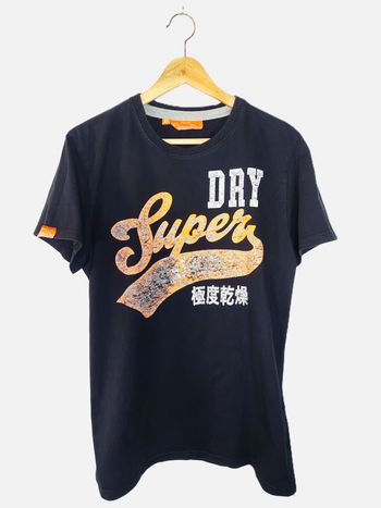 T-shirt Homme Superdry Vintage Noir - Taille XL