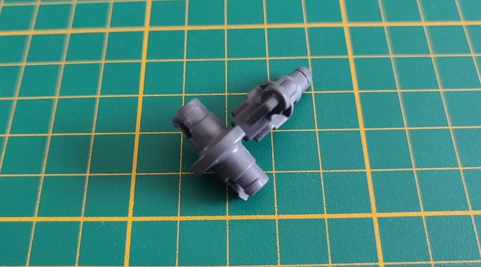 Axe de roue d'avion avant référence 30227100 pièce détachée Playmobil #E55 - photo numéro 2