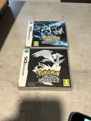 Pokémon noire + Pokémon noire 2 - Nintendo ds