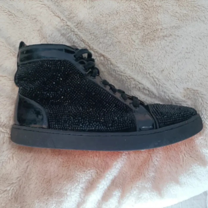 Baskets noires - Christian Louboutin - 41 - vintage - photo numéro 5