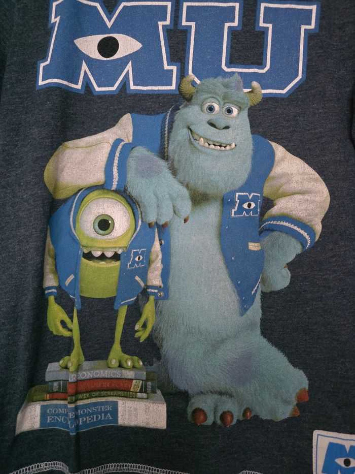 TEE-SHIRT GARÇON DISNEY PIXAR MONSTRE ET COMPAGNIE 6ANS - photo numéro 2