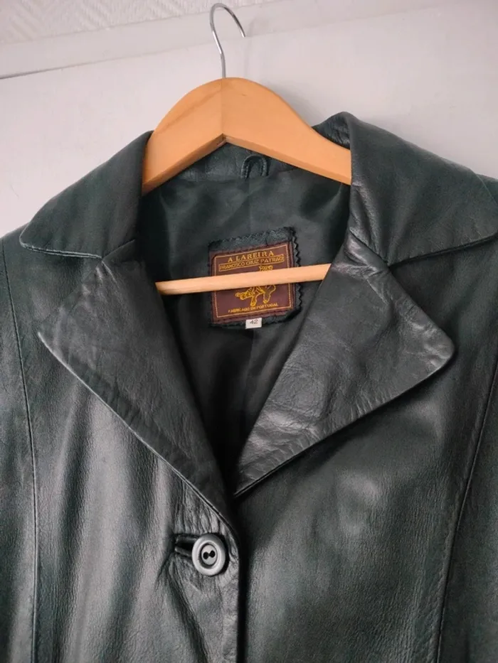 Trench cuir A Lareira 42 - photo numéro 3
